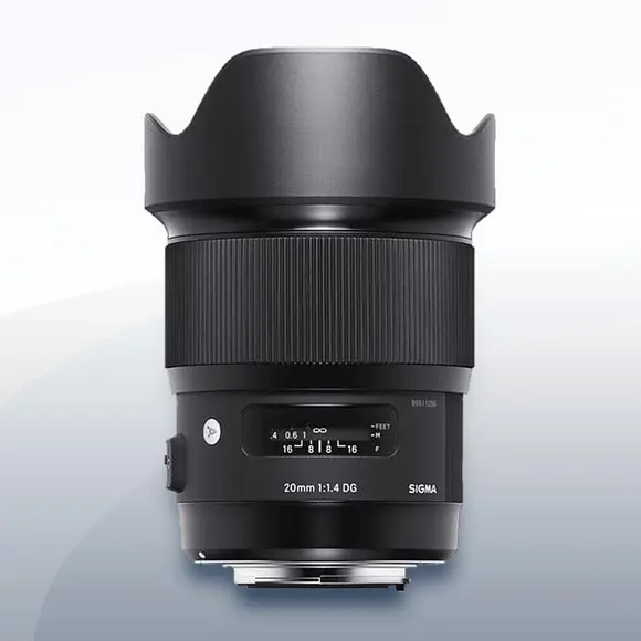 Sigma 20mm 1.4 DG HSM Art 1 Objektiv Vermietung