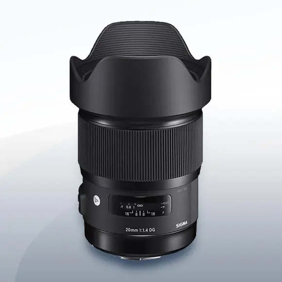 Sigma 20mm 1.4 DG HSM Art 2 Objektiv Vermietung