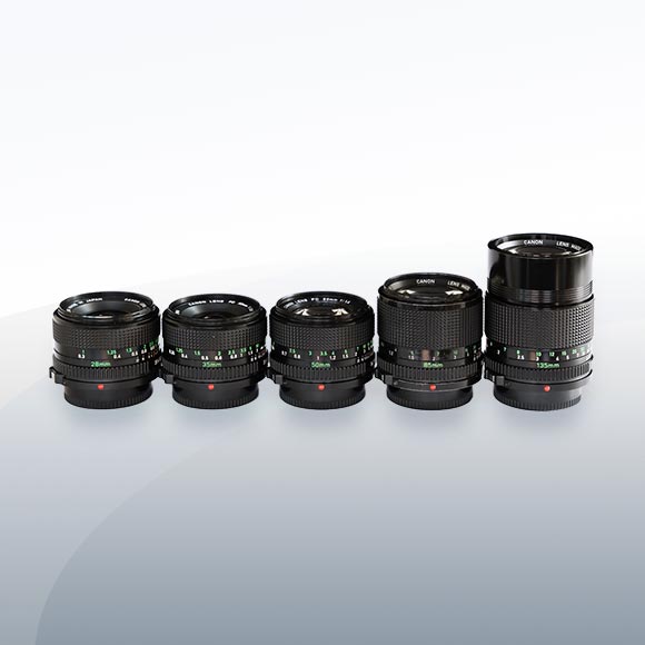 Canon New FD Objektiv Vermietung