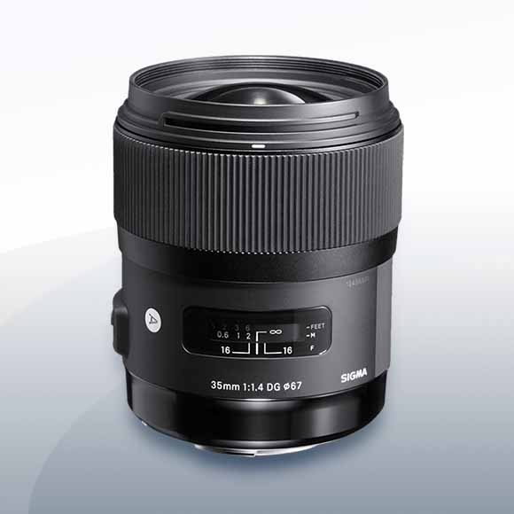 Sigma 35mm F1.4 DG HSM Art Nikon Objektiv Vermietung 2