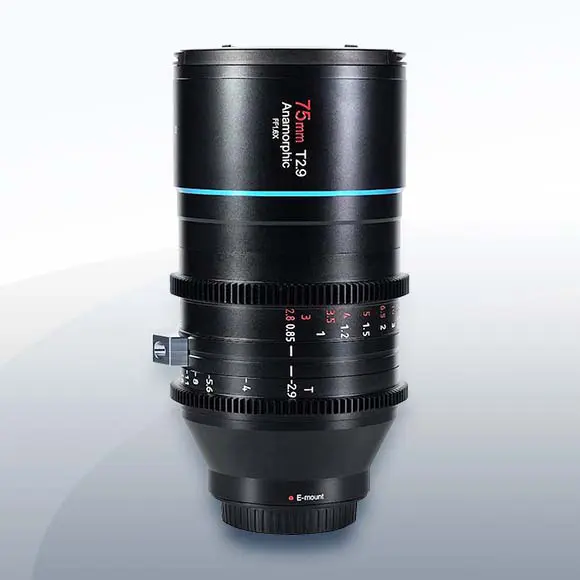 Sirui 75mm T2.9 1.6x Anamorphic E Mount Objektiv Vermietung