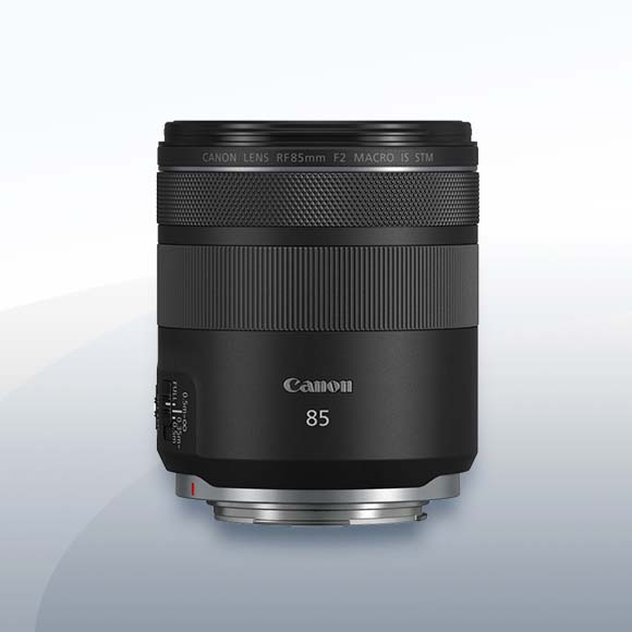 Canon RF 85mm f2 Macro IS STM Objektiv Vermietung