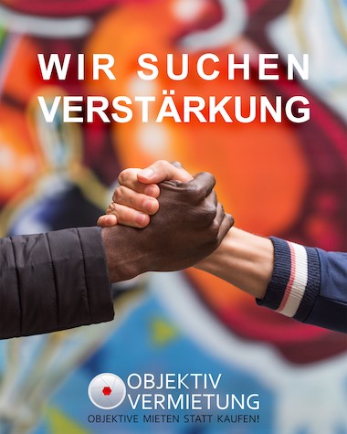 Mitarbeiter gesucht Objektiv Vermietung