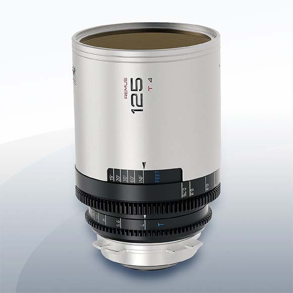 Blazar Remus 125mm T4 1.5X Anamorphic Silver Flare PL Objektiv Vermietung 2